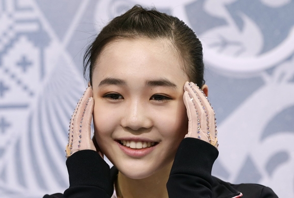 Ấn tượng với hot girl 17 tuổi của làng trượt băng Hàn Quốc 5