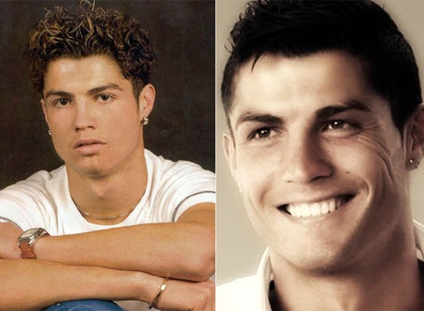 Xem khuôn mặt Ronaldo biến đổi "ảo diệu" sau 10 năm 2