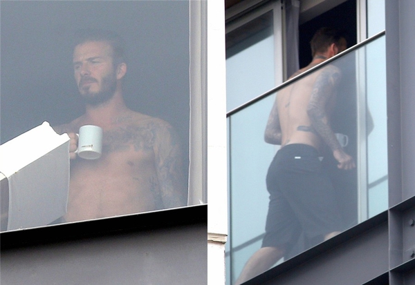 Beckham khoe khéo hình xăm Harper Seven trong video quảng cáo nước hoa 3