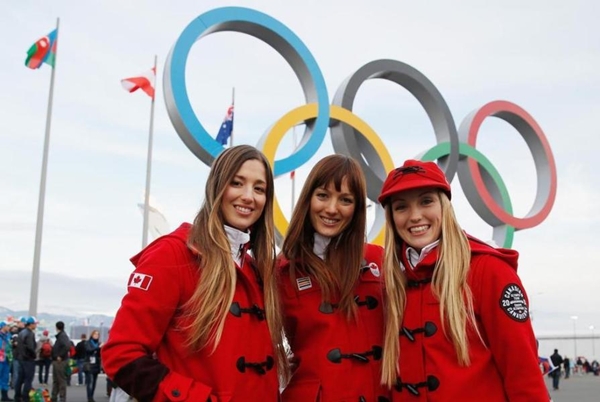 Ngắm nhan sắc 3 chị em xinh đẹp tại Olympic Sochi 1