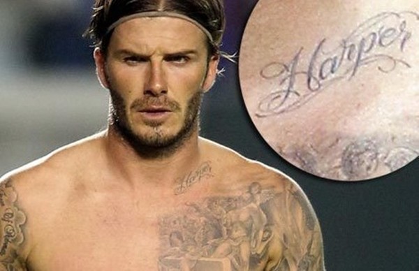 Beckham khoe khéo hình xăm Harper Seven trong video quảng cáo nước hoa 1