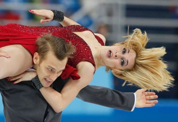 Những biểu cảm khuôn mặt siêu “khó đỡ” của các VĐV Olympic Sochi 5