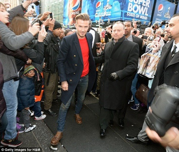 CĐV tại New York “phát cuồng” vì David Beckham  3