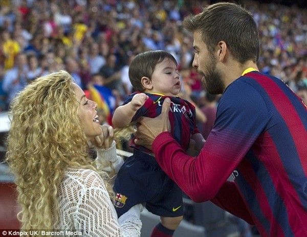 Shakira chưa muốn sinh thêm con cho Pique  1