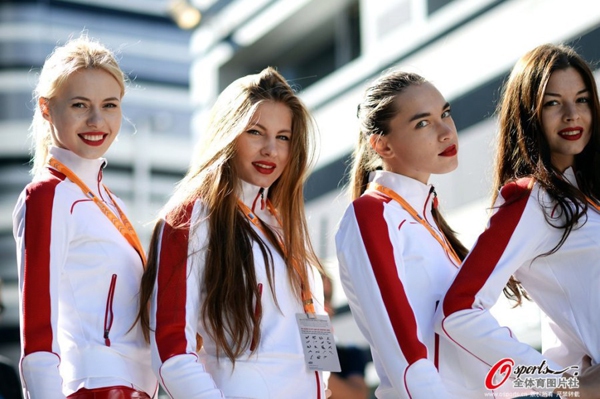 Ngắm nhan sắc của các bóng hồng Nga trên đường đua F1 6