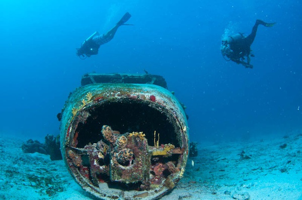 Những ngôi mộ "phi cơ đắm" tuyệt đẹp dưới lòng biển 48