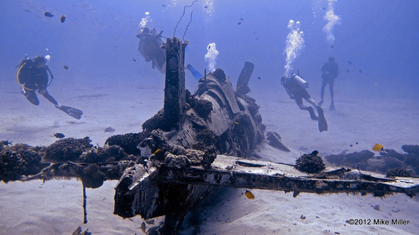 Những ngôi mộ "phi cơ đắm" tuyệt đẹp dưới lòng biển 19