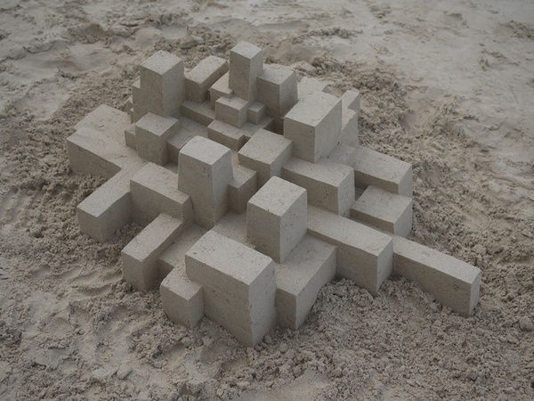 Ngỡ ngàng với những mô hình lâu đài cát được xây dựng công phu như thật 3