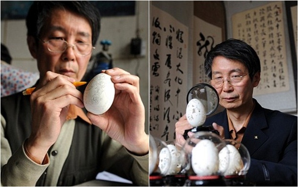 Những vỏ trứng được điêu khắc nghệ thuật ấn tượng 1