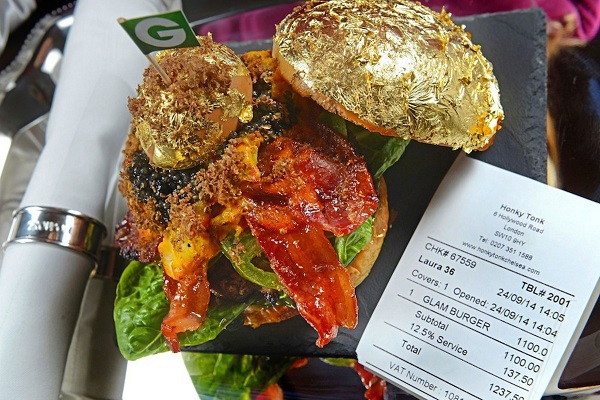 Bánh hamburger đắt nhất thế giới, giá gần 38 triệu đồng 1