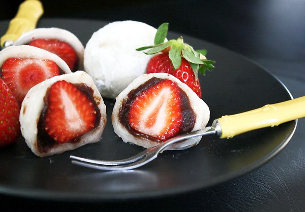 Ichigo daifuku - Bánh nếp dâu của người Nhật 12