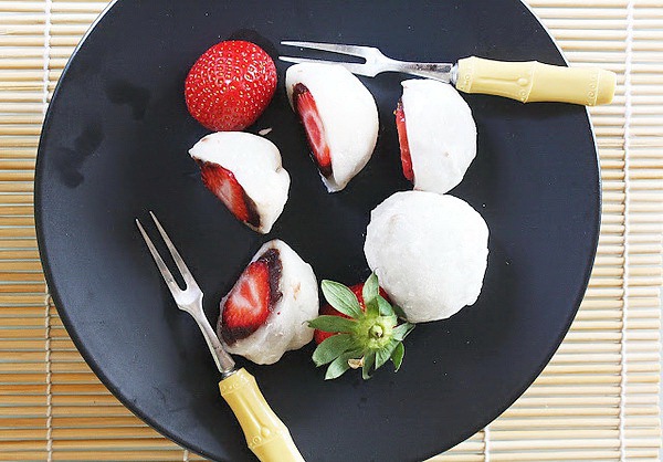 Ichigo daifuku - Bánh nếp dâu của người Nhật 13