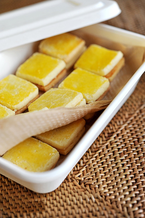 B&aacute;nh quy bơ nh&acirc;n kem ph&ocirc; mai nh&acirc;m nhi ng&agrave;y Tết 12