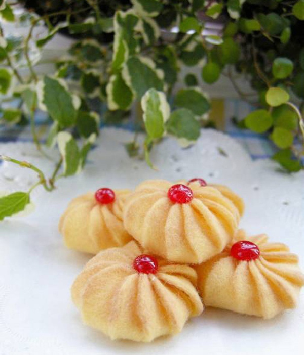 Khâu bánh cookie y như thật bằng vải dạ cực dễ 8