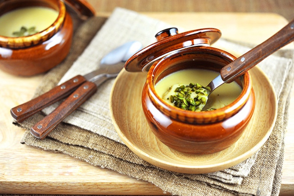 Pudding khoai lang man m&aacute;t giải ngấy cho ng&agrave;y Tết 7