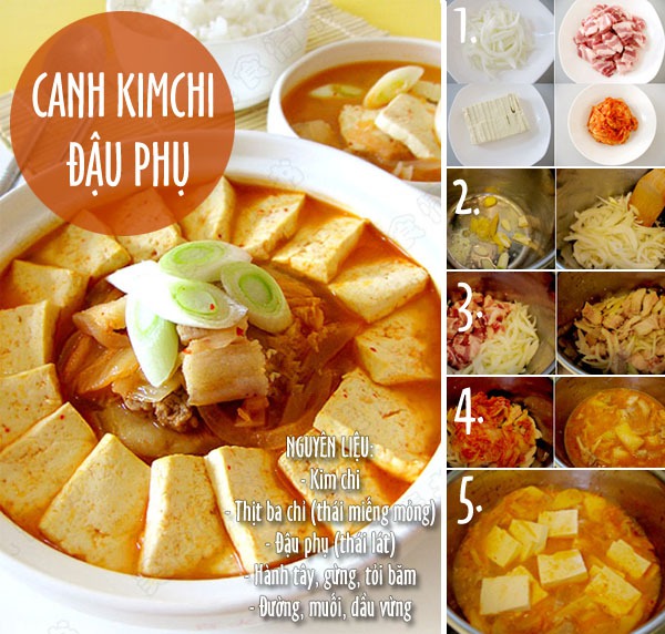 Vừa lạ vừa quen với cơm thịt ram, canh kimchi 3