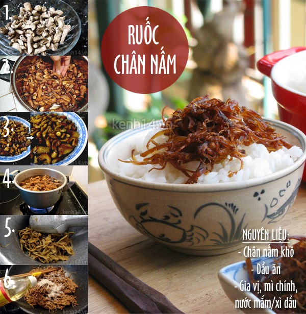 Menu đồ chay đổi vị ngày cuối tuần 1