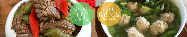 Cơm tối quen thuộc cùng các món ăn đơn giản 4