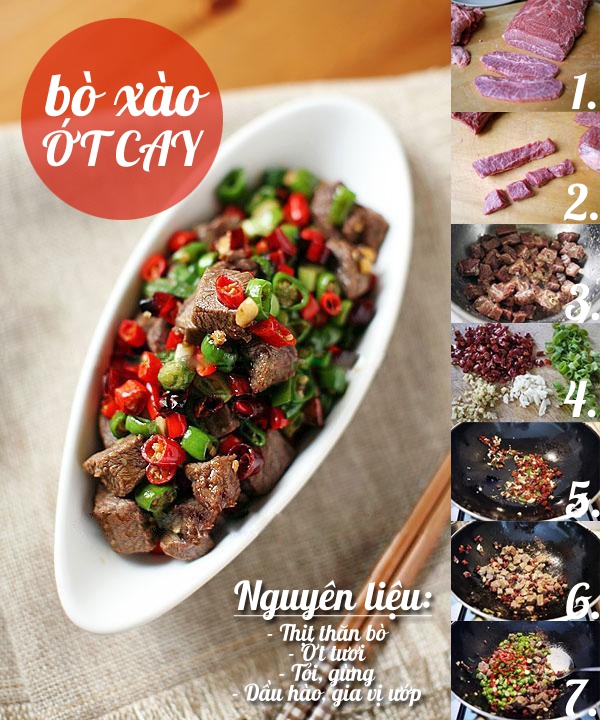 Thực đơn bò 2 món nhanh gọn trong ngày bận rộn 1