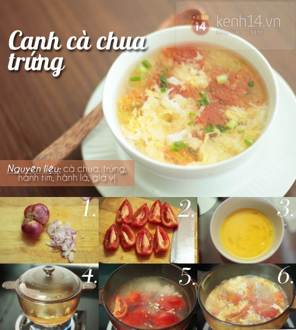 Menu nấu nhanh cho ngày đi chợ vội 2