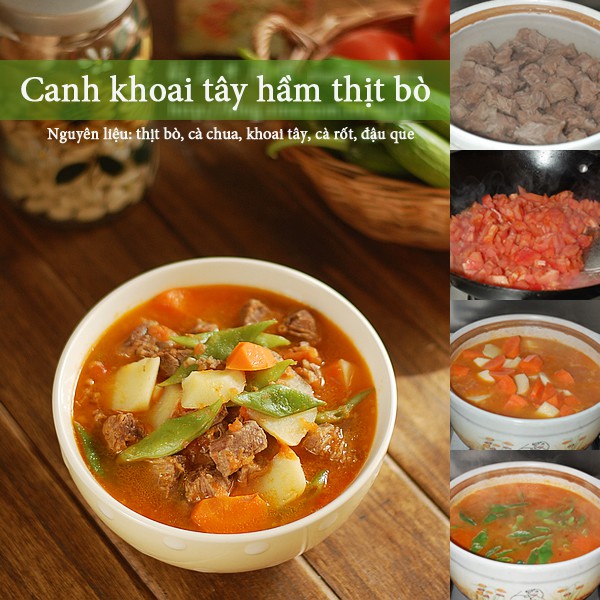 Biến hóa bữa tối siêu ngon với 5 củ khoai tây 2