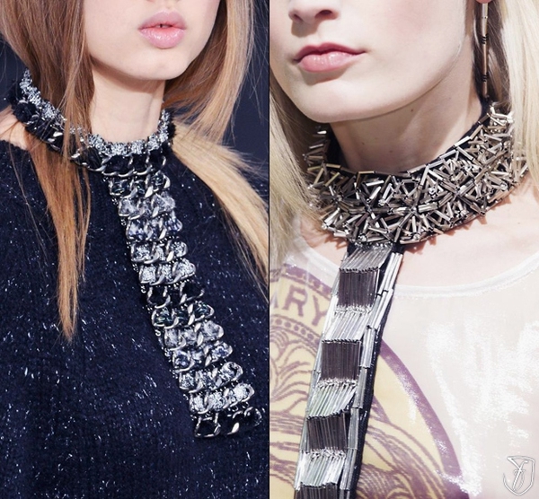 Chọn vòng Chunky Chokers hợp trend Thu/Đông 2013 14