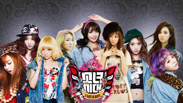 Top 3 Idol group nữ chăm biến hóa nhất Kpop năm 2013 2