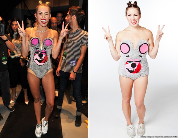 "Cháy hàng" đồ Halloween ăn theo trang phục tai tiếng của Miley 4