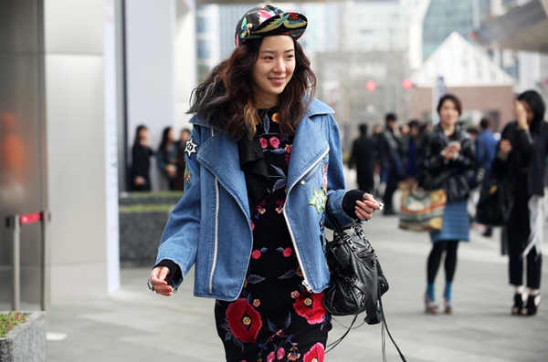 Đã mắt với street style cực chất của fashionista xứ Hàn 2
