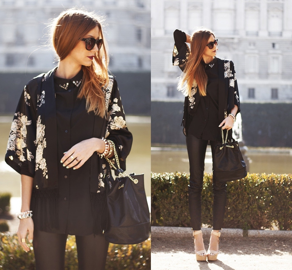 Bộ đ&ocirc;i Đen-Trắng m&ecirc; hoặc fashionista thế giới 7