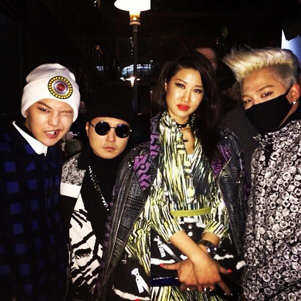 G-Dragon và Taeyang trở thành tâm điểm tại Paris Fashion Week 4
