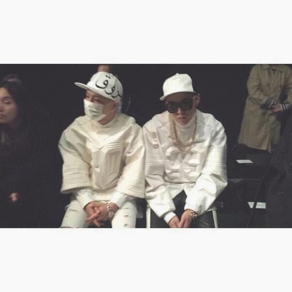G-Dragon và Taeyang trở thành tâm điểm tại Paris Fashion Week 8