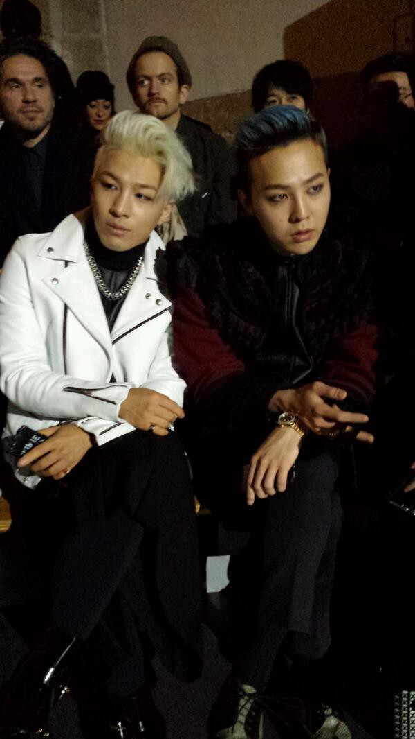 G-Dragon và Taeyang trở thành tâm điểm tại Paris Fashion Week 10