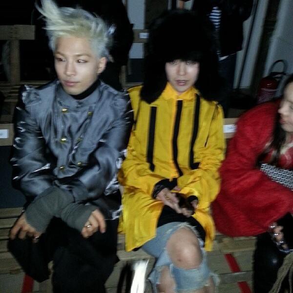 G-Dragon và Taeyang trở thành tâm điểm tại Paris Fashion Week 17