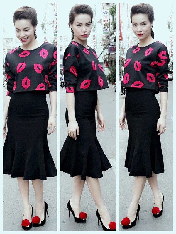 Sao Việt chuộng street style nổi, sao ngoại lại ưa m&agrave;u tối 1