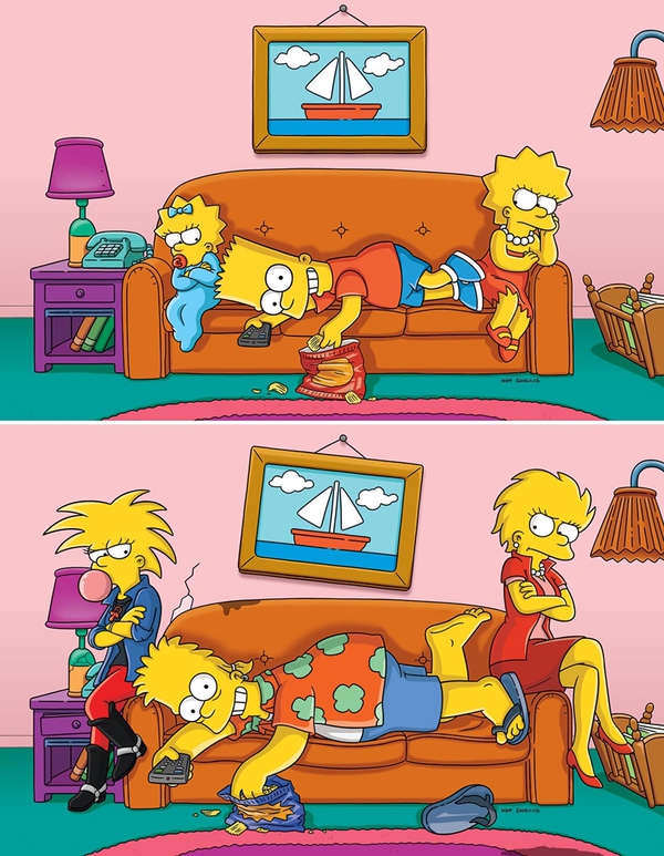 The Simpsons phiên bản trưởng thành 1