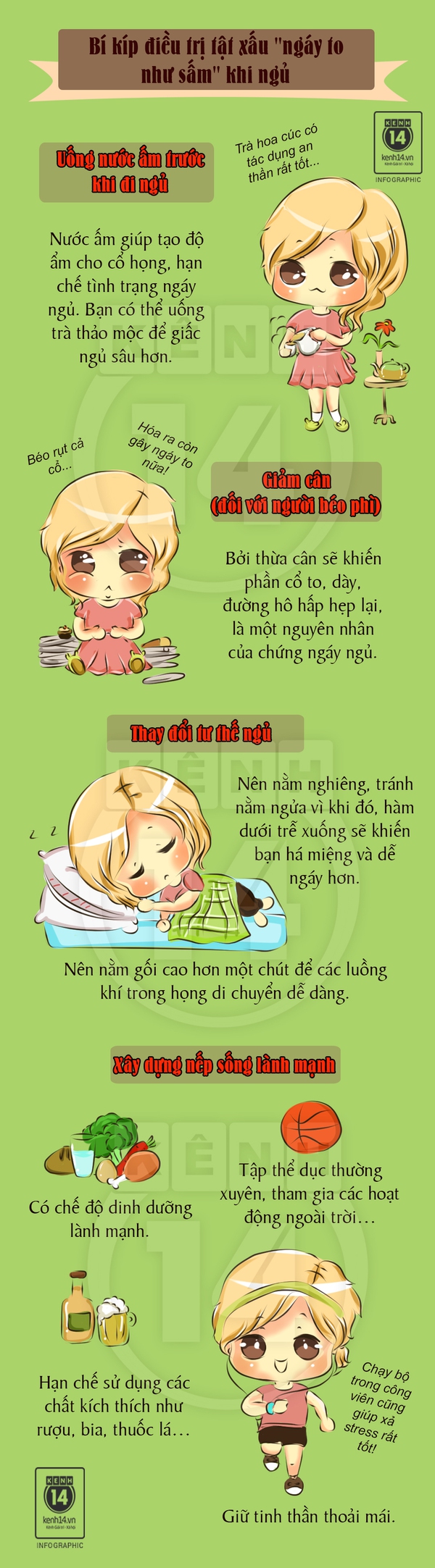 Không còn lo ngáy ngủ với các biện pháp "nhanh gọn" 1