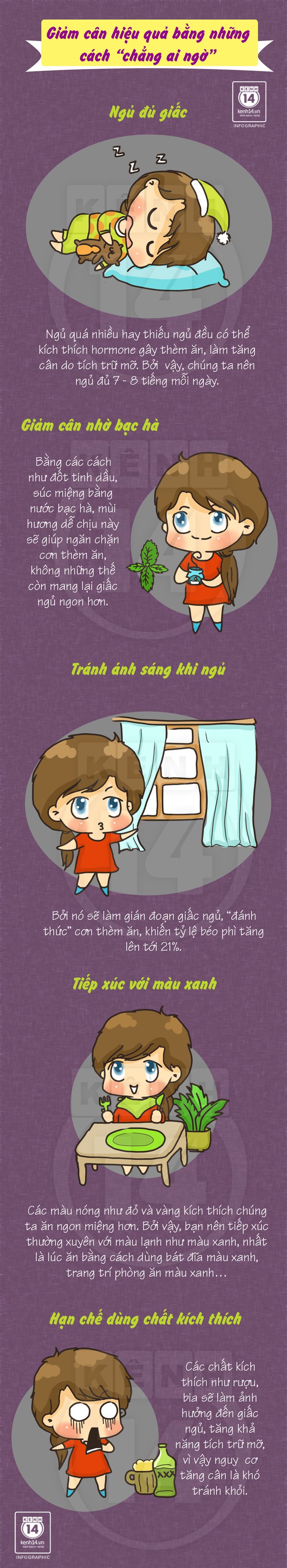 Giảm c&acirc;n hiệu quả bằng c&aacute;c c&aacute;ch "chẳng ai ngờ"  1