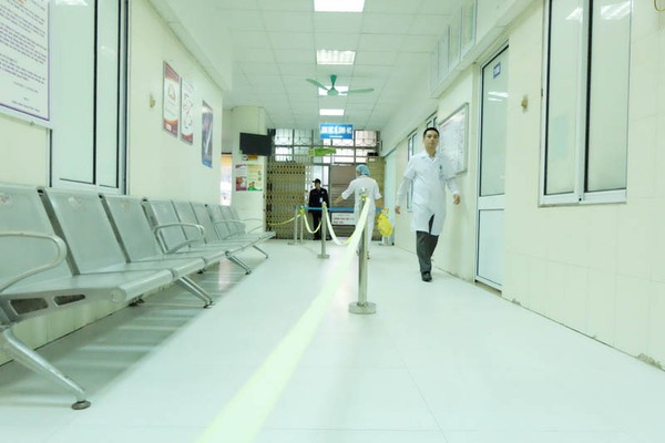 Cận cảnh thử nghiệm quy trình tiếp nhận bệnh nhân Ebola ở Việt Nam 16