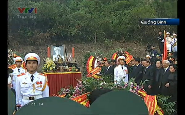 Đại tướng Võ Nguyên Giáp đã yên nghỉ trong lòng đất Mẹ Quảng Bình 49