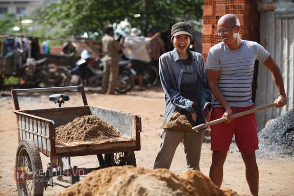 Minh Hằng làm lãng tử đạp xe ba gác 13