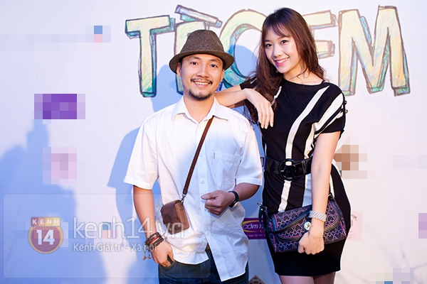 Dàn sao mặc mưa gió đến xem "Tèo Em" 13