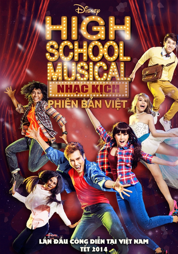 Tạo hình sặc sỡ chất kịch của "High School Musical" phiên bản Việt 1