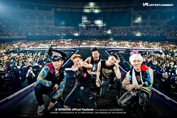Big Bang phá kỉ lục đi tour mái vòm tại Nhật của DBSK 1