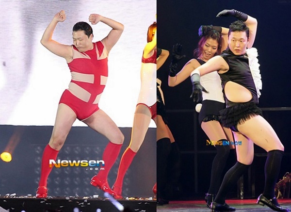 Psy uốn éo, lăn lê bò toài trong concert riêng 2