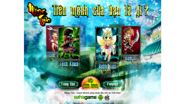 Mộng Ti&ecirc;n &ndash; Game đấu b&agrave;i đầu ti&ecirc;n d&agrave;nh cho Mobile 1