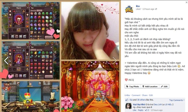 Mu&ocirc;n vẻ c&aacute;ch tỏ t&igrave;nh cực &ldquo;ngọt&rdquo; của game thủ iG&agrave; ng&agrave;y valentine 3