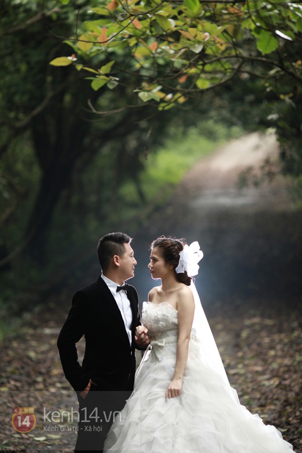 Mỹ Dzung "khoe" ảnh cưới lung linh 7