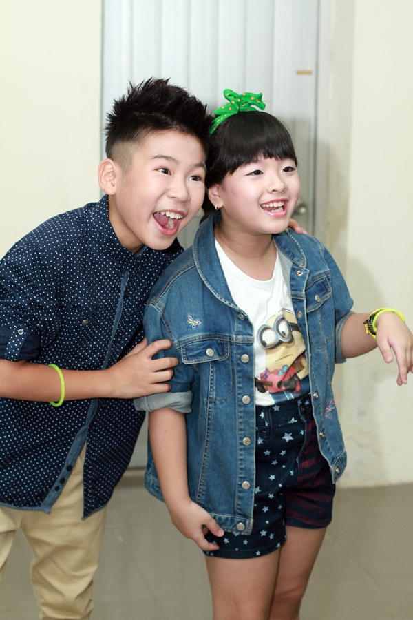 Dàn thí sinh The Voice Kids "đọ" giọng cùng sao Việt 17