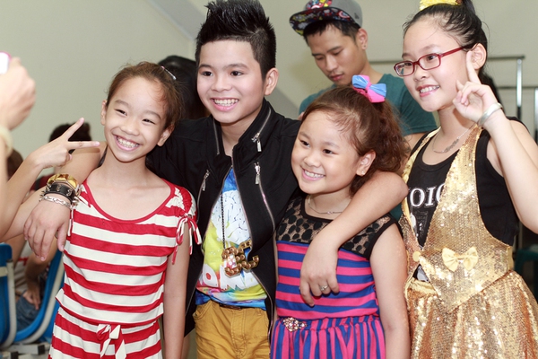 Dàn thí sinh The Voice Kids "đọ" giọng cùng sao Việt 19